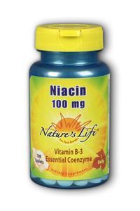Natures Life: Niacin, 100 mg 100ct