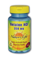 Betaine hcl, 350 mg, 100ct