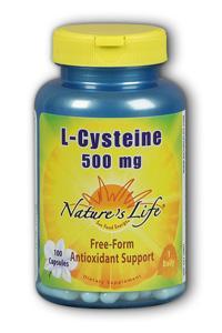 Natures Life: L-Cysteine, 500 mg 100ct