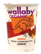 Yogurt,og,lf,maple Case of 12 / 6 OZ from Wallaby Yogurt Company