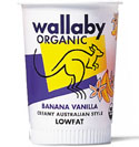 Yogurt,og,lf,ban vanilla Case of 12 / 6 OZ from Wallaby Yogurt Company