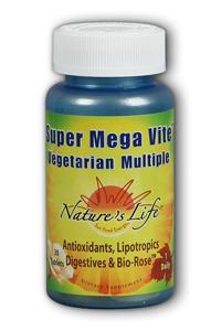 Natures Life: Vegan Super Mega Vite 30ct