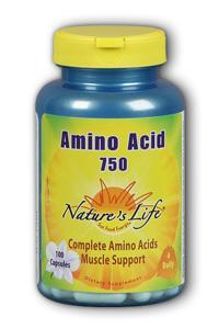 Natures Life: Amino Acid, 750 mg 100ct