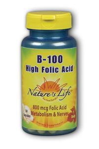 Natures life: Hi-b-100 b-complex 50ct