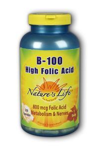 Natures Life: HI-B-100 B-Complex 250caps