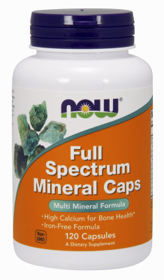NOW: FULL SPECTRUM MINERAL 120 CAPS