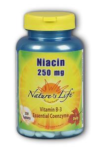 Natures Life: Niacin, 250 mg 250ct