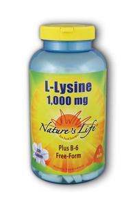 Natures Life: L-Lysine, 1,000 mg 250ct