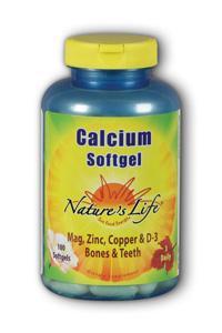 Natures Life: Calcium Softgel Complex 100ct