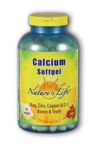 Natures Life: Calcium Softgel Complex 250ct