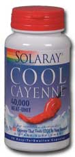 Solaray - Cool cayenne 90ct 40000hu