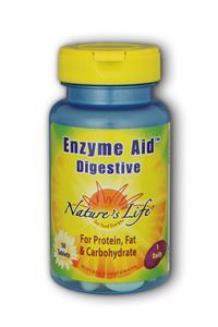 Natures Life: Enzyme Aid Digest Cap 50ct