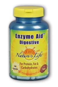 Natures Life: Enzyme Aid Digest Cap 100ct