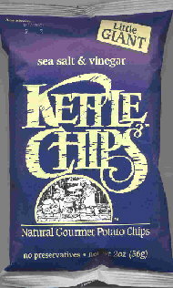 POTATO CHIPS,SALT&VINEGAR - 24 / 2 OZ from Kettle Foods