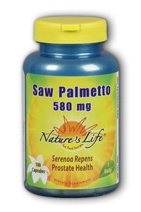 Natures life: Saw palmetto 500 mg 100ct
