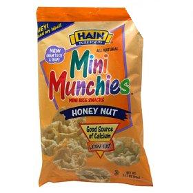 Hain Pure Foods Co Inc: Mini rice snk,honey nut 3.17 OZ