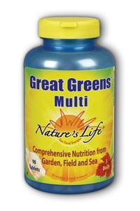 Natures Life: Vegan Green Multi 90ct