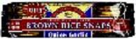 Fat free snaps,onion garl Case of 12 / 3.5 OZ from Edward and Sons Trading Co