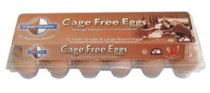 EGGS,BRN,GR A,LG,CF Case of 15 / DOZEN from Egg Inovations