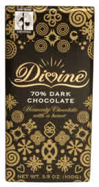 Bar,choc,gark,70% cocoa Case of 10 / 3.5 OZ from Divine Chocolate