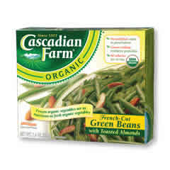 BOX,OG,FRENCH GRN BN/ALMN Case of 12 / 7.4 OZ from Cascadian Farm
