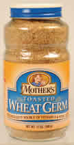 WHEAT GERM,TOASTED Case of 12 / 12 OZ from Mother's
