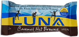 LUNA BAR,OG,CRML NUT BRWN Case of 15 / 1.69 OZ from Clif Bar