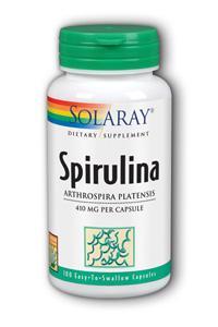 Spirulina 100ct 410mg from Solaray