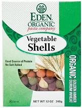 VEGETABLE SHELLS,OG,WG Case of 6 / 12 OZ from Eden Foods