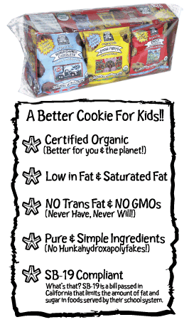 COOKIES,OG,KIDS,CHOC CHIP Case of 16 / 2 OZ from Immaculate Baking