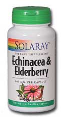 Echinacea and elderberry, 100ct 440mg