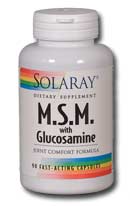 Msm and glucosamine, 90ct