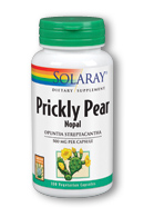 Solaray - Prickly pear 500mg 100ct Vegetarian Caps