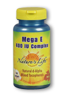 Natures life - Mega e, 400 complex 100ct