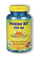 Betaine hcl, 350 mg, 250ct
