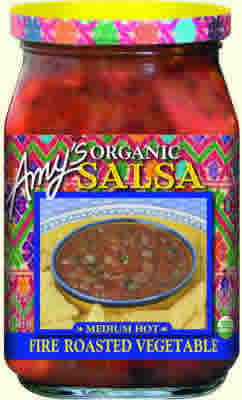 SALSA ORGANIC FIRE ROASTED VEG Case of 6 / 17.5 OZ from AMY'S