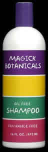 SHAMPOO OIL & FRAGANCE FREE Case of 1 / 16 OZ from Magick Botanicals