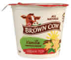 WHL MLK YGRT,VANILLA - 12 / 6 OZ from Brown Cow West Inc
