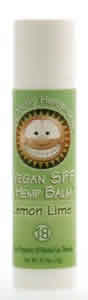 Hemp Lip Balm Lemon-Lime SPF 18 .14 oz from MERRY HEMPSTERS