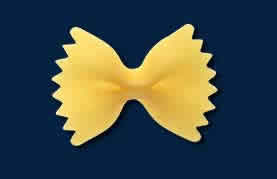 PASTA,FARFALLE(BOWTIES) Case of 20 / 16 OZ from De Cecco Pasta