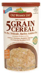 CEREAL,5 GRAIN Case of 12 / 18.5 OZ from Old Wessex