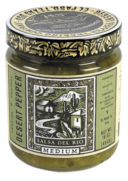 SALSA,DEL RIO,MEDIUM Case of 6 / 16 OZ from Desert Pepper Trading