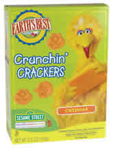 Ss crackers,og,ched crnch Case of 6 / 5.3 OZ from Earths Best (Hain)