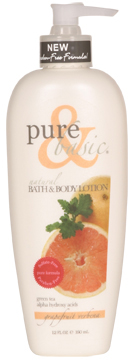 Body ltn.parbn fr,grpf vb Case of 1 / 12 OZ from Pure & Basic