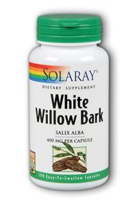 White Willow Bark 100ct 400mg from Solaray