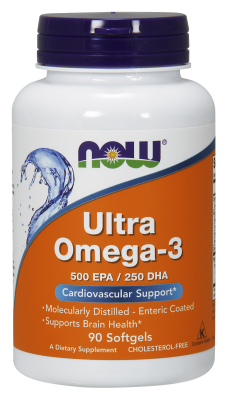 NOW: Ultra Omega-3 90 SoftGels