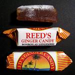 Chewy ginger candy rolls Case of 20 / 2 OZ from Reed's Ginger Brew