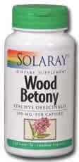 Wood Betony 100ct 300mg from Solaray