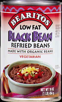 REFRIED BEANS ORGANIC BLACK LOWFAT