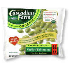EDAMAME,OG,SHELLED Case of 12 / 10 OZ from Cascadian Farm